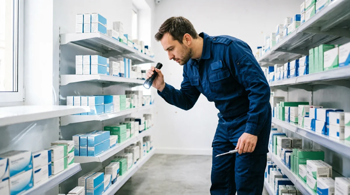 dératisation pharmacie Paris - intervention professionnelle JVNET Paris